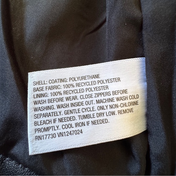 Art Class Kids’ Faux Leather Moto Jacket Black Size 8 Casual - Picture 8 of 8